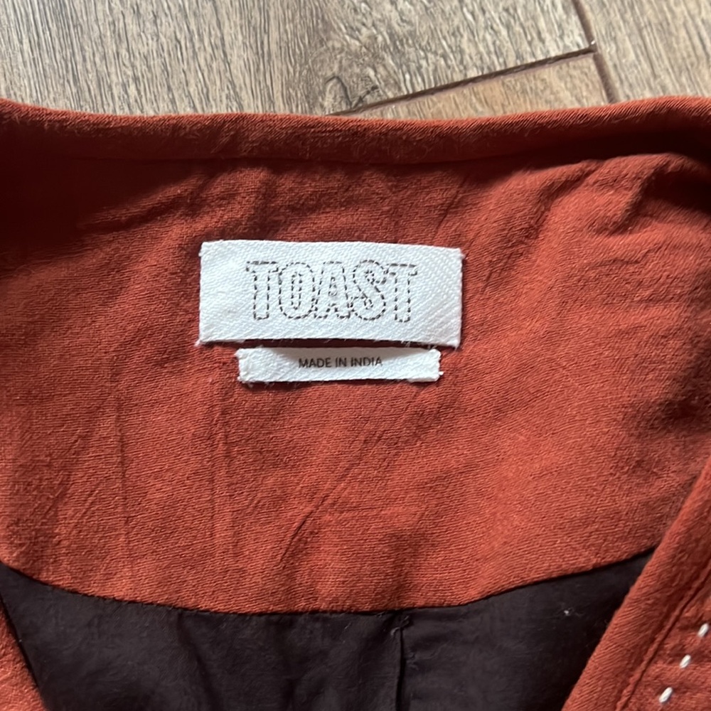 Toast hand embroidered kantha relaxed jacket - Picture 6 of 7